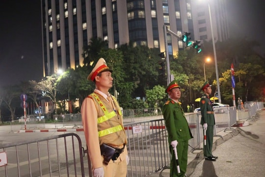 Hà Nội bảo đảm an ninh tuyệt đối chương trình nghệ thuật “Dưới lá cờ vẻ vang của Đảng”