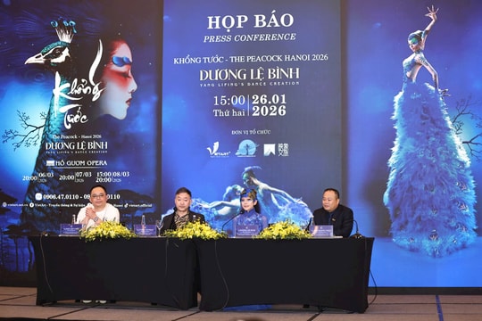 Cơ hội thưởng thức vũ kịch kinh điển “Khổng Tước” của “chim công làng múa” Dương Lệ Bình