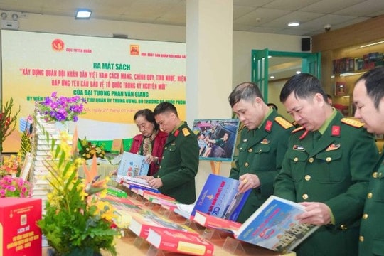Ra mắt sách của Đại tướng Phan Văn Giang về xây dựng Quân đội nhân dân Việt Nam hiện đại