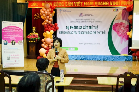 Chung tay dự phòng sa sút trí tuệ cho người cao tuổi từ sinh hoạt CLB cộng đồng