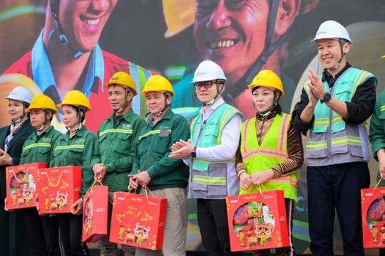 “Xây Tết 2026” cho hơn 1.100 công nhân xây dựng