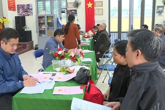 Xã Phúc Thọ hoàn thành GPMB Dự án cầu Vân Phúc vượt tiến độ