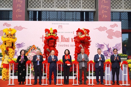 Trưng bày chuyên đề "Long Mã khai văn" chào xuân Bính Ngọ 2026