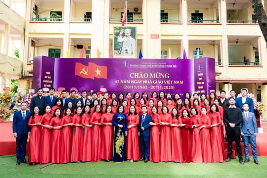 Trường THPT Trung Giã – 27 năm một hành trình kiến tạo giá trị và khẳng định vị thế