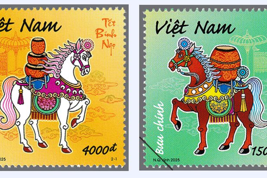 Phát hành tem Tết Bính Ngọ và đồng xu Nhật Mã Phi Vân chào Xuân 2026
