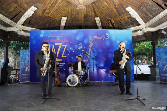 Khi âm hưởng Jazz ngân vang giữa không gian di sản của Thủ đô
