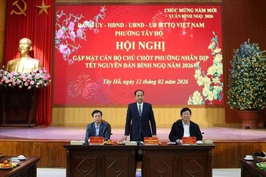 Tây Hồ: Giữ nhịp kỷ cương, lan tỏa nghĩa tình mùa Xuân mới