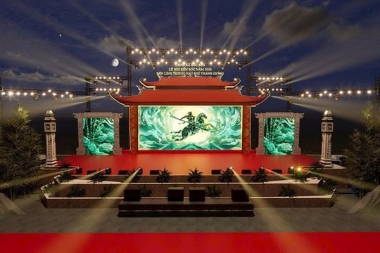 Chương trình “Đêm linh thiêng - hào khí Thánh Gióng” lan tỏa giá trị di sản đền Sóc