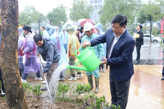 Phường Tây Hồ lan tỏa sâu rộng Tết trồng cây trong Nhân dân