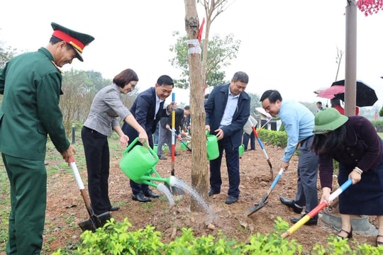 Xã Quang Minh tổ chức Lễ phát động Tết trồng cây năm 2026