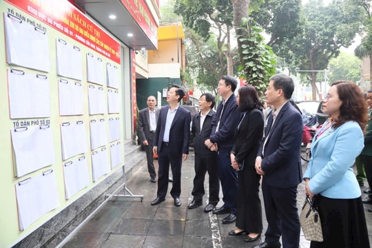 Phường Cửa Nam chuẩn bị kỹ lưỡng cho cuộc bầu cử ĐBQH và HĐND các cấp nhiệm kỳ 2026-2031