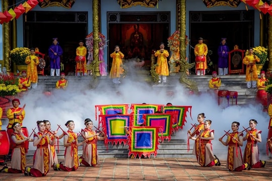 Nét đẹp văn hóa Lễ hội Đền Huyền Trân “Ngưỡng vọng Tiền nhân - Dấu thiêng mở cõi”