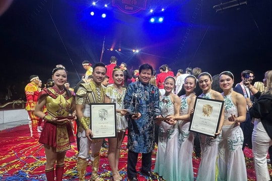 Xiếc Việt giành 3 giải thưởng tại Liên hoan Xiếc quốc tế Con voi Vàng 2026