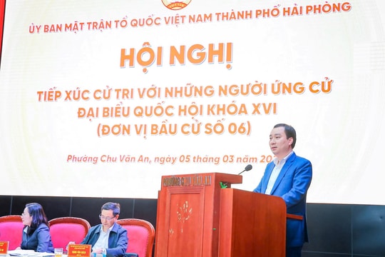 Ứng cử viên ĐBQH Vũ Văn Tiến: "Đi xa bằng tài năng, đi bền bằng tình nghĩa và cội nguồn"