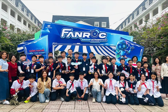Học sinh trường THCS Giảng Võ đạt giải Nhì cuộc thi FPT Schools AI & Robotics Challenge 2025 - 2026 (FAnRoC)