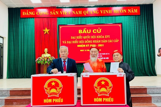 Xã Nam Phù: Đi bầu cử đã trở thành ngày hội của toàn dân