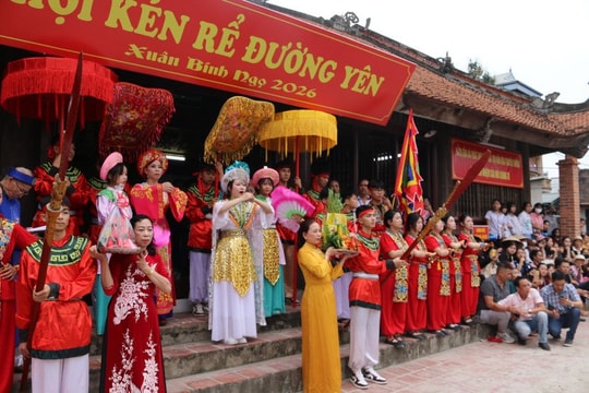 Hội Kén rể Đường Yên là di sản văn hóa phi vật thể quốc gia