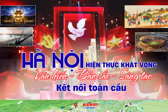 Hà Nội hiện thực khát vọng Văn hiến - Bản sắc - Sáng tạo - Kết nối toàn cầu