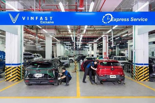 Xưởng dịch vụ phủ kín như “Wi-Fi toàn quốc”, chủ xe VinFast yên tâm trên mọi cung đường