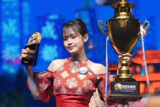 Đàm Thủy Tiên giành Cup Vàng Cuộc thi Nghệ thuật Quốc tế Thái Bình Dương