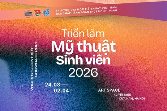 Đại học Mỹ thuật Việt Nam tổ chức triển lãm "đối thoại thị giác" từ 24/3
