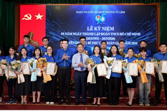 Phường Từ Liêm: Kỷ niệm 95 năm thành lập Đoàn TNCS Hồ Chí Minh