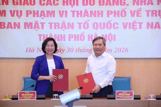 Chuyển giao 18 hội về trực thuộc Ủy ban MTTQ Việt Nam thành phố Hà Nội