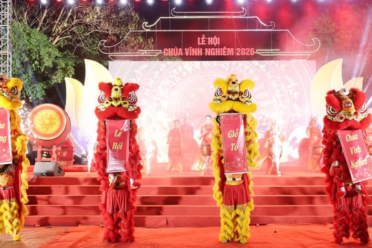 Khai mạc Lễ hội chùa Vĩnh Nghiêm: Lan tỏa những giá trị truyền thống tốt đẹp của dân tộc