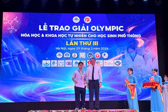 Phường Cửa Nam: Học sinh các khối THCS đạt thành tích xuất sắc tại kỳ thi Olympic khoa học tự nhiên và hóa học lần thứ III