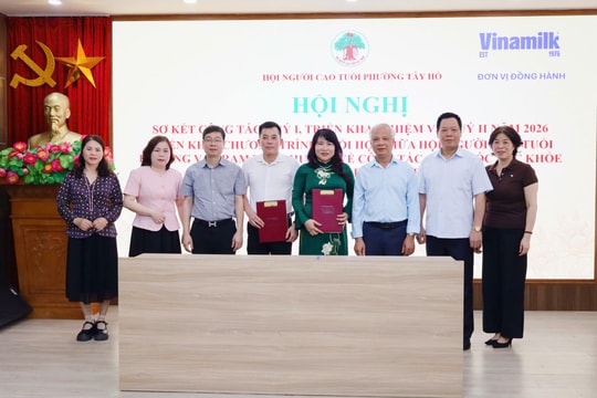 Tăng cường chăm sóc sức khỏe người cao tuổi từ cơ sở: Phường Tây Hồ triển khai chương trình phối hợp giai đoạn 2026–2030