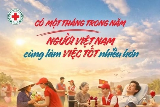 Hội Chữ thập đỏ Thành phố phát động Tháng Nhân đạo năm 2026 với chủ đề "80 năm - Hành trình nhân ái vì cộng đồng"