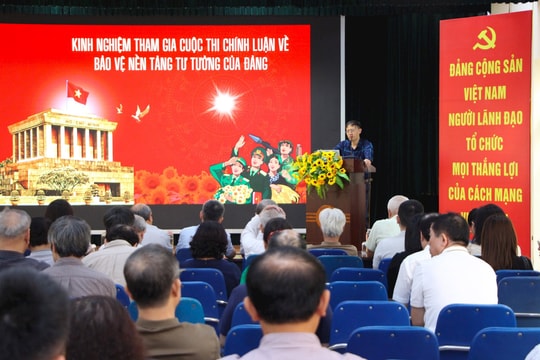 Phường Giảng Võ tiếp tục nâng cao chất lượng tuyên truyền, bảo vệ nền tảng tư tưởng của Đảng