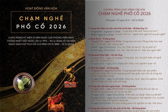 Nhiều sự kiện nghệ thuật đặc sắc sắp diễn ra tại khu vực hồ Hoàn Kiếm dịp 30/4 và 1/5