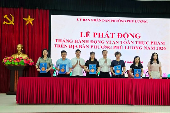 Phường Phú Lương tổ chức phát động tháng hành động vì ATTP năm 2026