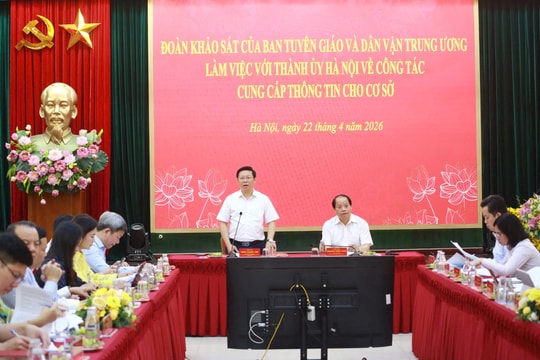 Hà Nội chủ động đổi mới, đẩy mạnh chuyển đổi số trong công tác thông tin cơ sở