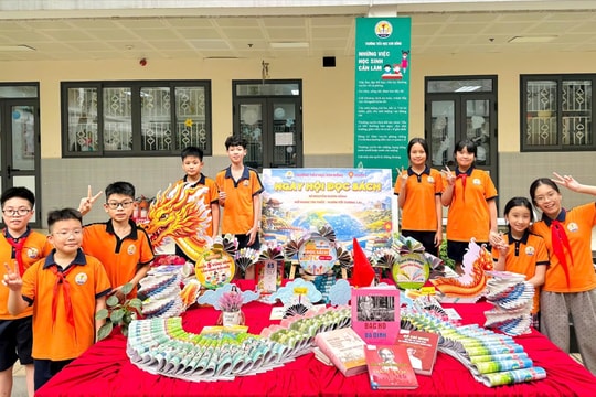 Trường Tiểu học Kim Đồng: Lan tỏa những thông điệp nhân văn từ ngày hội đọc sách