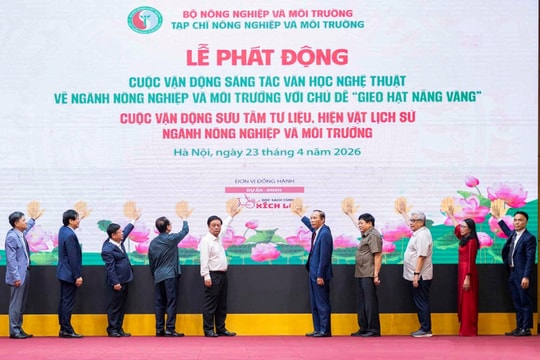 Phát động Cuộc vận động sáng tác văn học nghệ thuật về Nông nghiệp và Môi trường