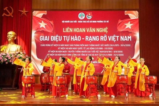 Tây Hồ: Đặc sắc chương trình liên hoan văn nghệ “Giai điệu tự hào - Rạng rỡ Việt Nam”