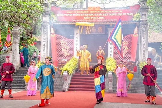 Đảm bảo tính truyền thống và văn minh trong Lễ hội Thăng Long Tứ trấn - đền Kim Liên