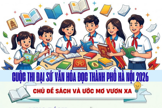 [Infographic] Cuộc thi Đại sứ Văn hóa đọc Thành phố Hà Nội năm 2026