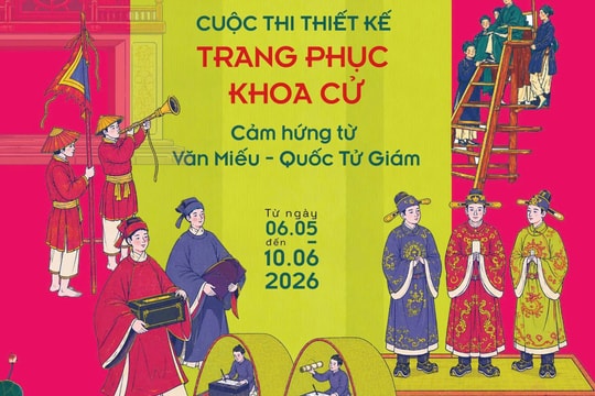 Cuộc thi thiết kế trang phục khoa cử cảm hứng từ Văn Miếu - Quốc Tử Giám