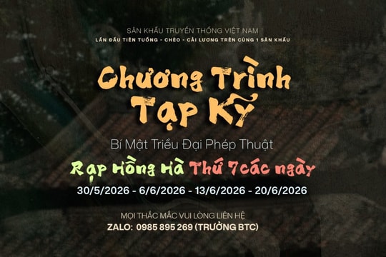 Lần đầu tiên Tuồng, Chèo, Cải lương hội tụ trên cùng một sân khấu