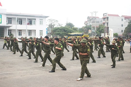 Thể lệ Hội thi "Lực lượng tham gia bảo vệ an ninh, trật tự ở cơ sở giỏi" TP Hà Nội (lần thứ I) năm 2026