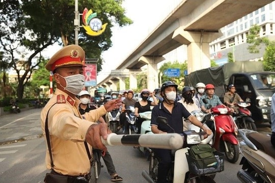 Hà Nội phân luồng giao thông phục vụ Đại hội Mặt trận Tổ quốc Việt Nam lần thứ XI