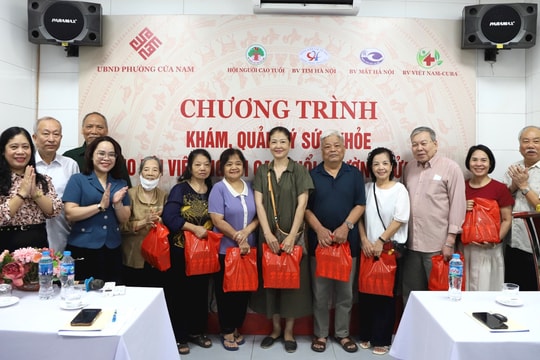 Phường Cửa Nam: Chăm lo sức khỏe toàn diện cho người cao tuổi qua mô hình phối hợp đa tuyến