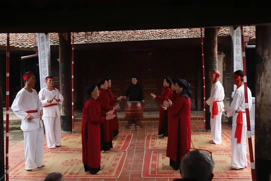 "Xoan mở hội": Thanh âm đất tổ tại Bảo tàng Hà Nội