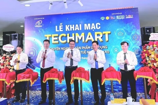 Techmart chuyên ngành sản phẩm ứng dụng trí tuệ nhân tạo AI