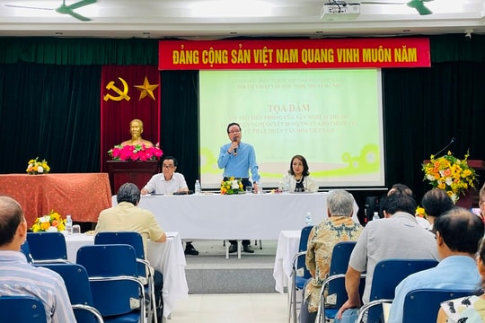 Phát huy vai trò tiên phong của văn nghệ sĩ Thủ đô thực hiện Nghị quyết 80-NQ/TW