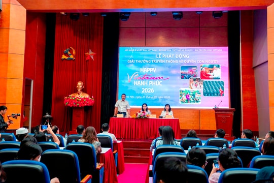 Phát động giải thưởng “Việt Nam hạnh phúc - Happy Vietnam năm 2026”
