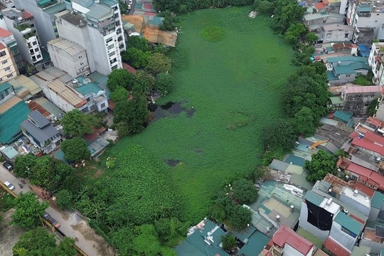 Phường Khương Đình triển khai giải phóng mặt bằng Dự án hồ Rẻ Quạt